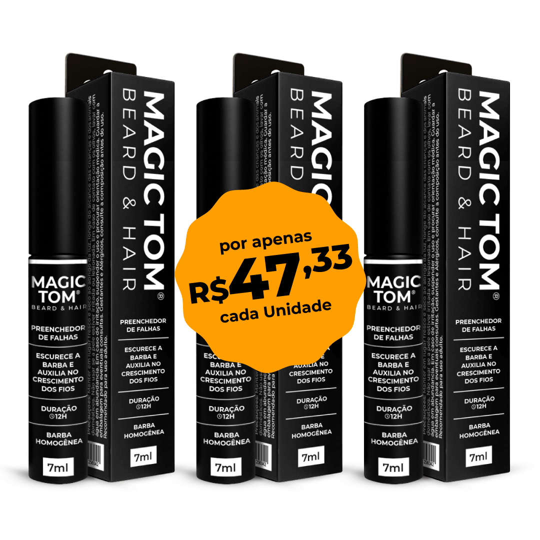 3 Preenchedores de Falhas Magic Tom® - R$ 47,33 por Unidade